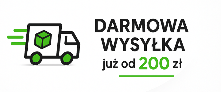 Darmowa wysyłka od 200 zł