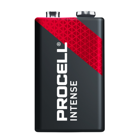 Bateria 9V 6F22 Alkaliczna Duracell Procell Intense 6LR61 R9 Pilot 1 sztuka