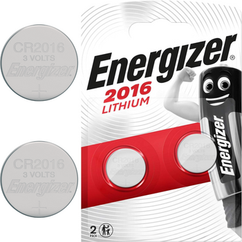 Bateria CR2016 3V Energizer Guzikowa Litowa Zegar Pilot Kalkulator 2 szt
