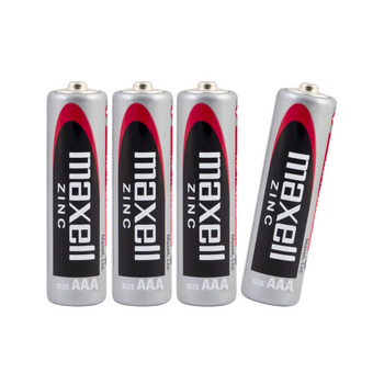 Baterie AAA Maxell Zinc Paluszki Cynkowe R3 1.5V Mocne 4 szt Oryginalne