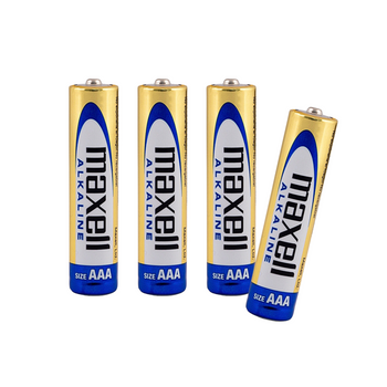 Baterie AAA Paluszki Alkaliczne R3 1.5V Maxell Mocne 4 szt Oryginalne 5 LAT