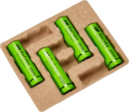 Akumulatorki AA GP ReCyko R6 2450 mAh 1,2V 2500 Series Ni-MH 4 szt