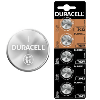 Bateria CR2032 3V Duracell Litowa Pilot Guzikowa Oryginalna 5 sztuk 10 LAT