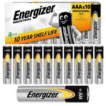 Baterie AAA ENERGIZER Industrial Paluszki Alkaliczne R3 1.5V 10 szt 10 LAT
