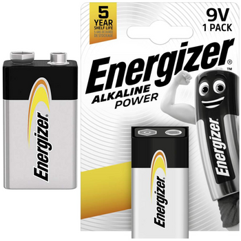 Bateria 9V 6F22 Alkaliczna Energizer 6LR61 R9 Zabawki Pilot 1 sztuka