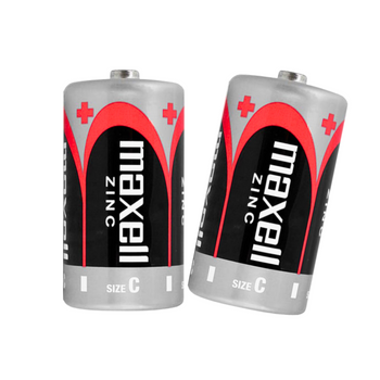 Bateria R14 LR14 C Baterie Cynkowe Maxell Zinc 2szt 1,5V x2