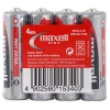 Baterie AA Maxell Zinc Paluszki Cynkowe R6 1.5V Mocne 4 szt Oryginalne