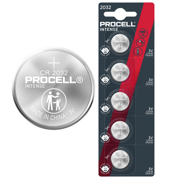 DATA!                   Bateria CR2032 3V Duracell Procell Litowa Pilot Guzikowa Oryginalna x5 5LAT