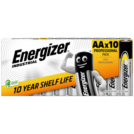 Baterie AA ENERGIZER Industrial Paluszki Alkaliczne R6 1.5V 10 szt 10 LAT