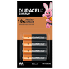 Baterie AA DURACELL Paluszki Alkaliczne R6 1.5V Mocne 4szt Oryginalne 10LAT