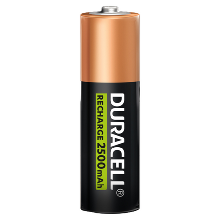 Akumulatorki AA Duracell Recharge R6 2500 mAh 1,2V Ni-MH 4szt 10LAT