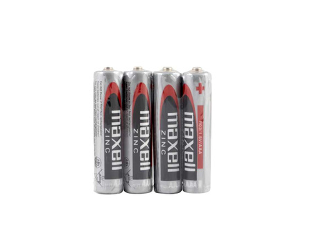 Baterie AAA Maxell Zinc Paluszki Cynkowe R3 1.5V Mocne 4 szt Oryginalne