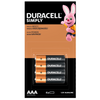 Baterie AAA DURACELL Paluszki Alkaliczne R3 1.5V Mocne 4 sztuki Oryginalne