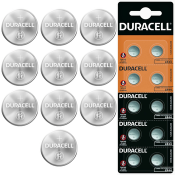 Bateria LR44 Duracell AG13 A76 1,5V Alkaliczna Guzikowa Kalkulator x10 5LAT