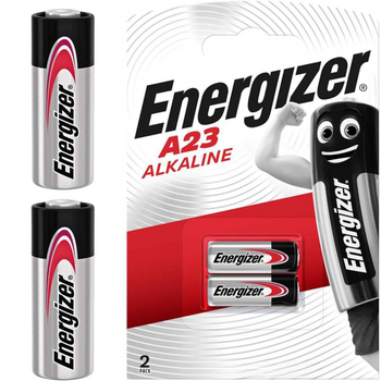 Bateria A23 12V Alkaliczna Energizer do Pilota Bramy MN21 L1028 2 sztuki